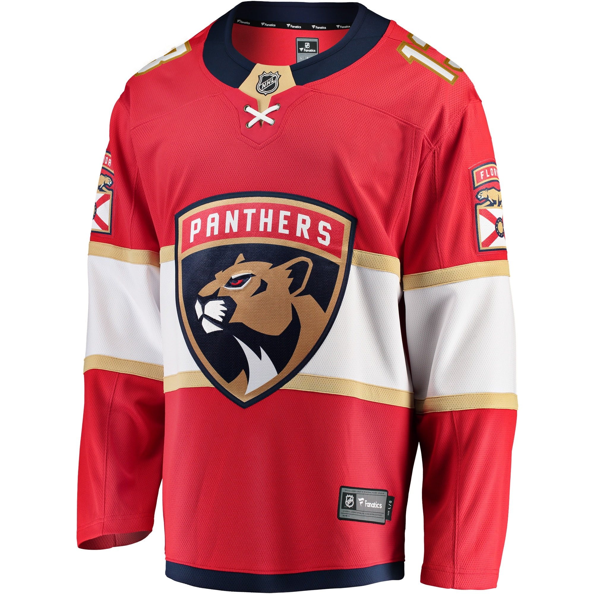 Men s Fanatics Branded Sam Reinhart Red Florida Panthers Breakaway