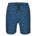 thumbnail image 3 of Pofeuu Bullfinches 1 Prin Men's Swim Trunks Quick Dry Bathing Suit Swimming Board Shorts Mesh Lining Beach Swimwear-3X-Large, 3 of 6