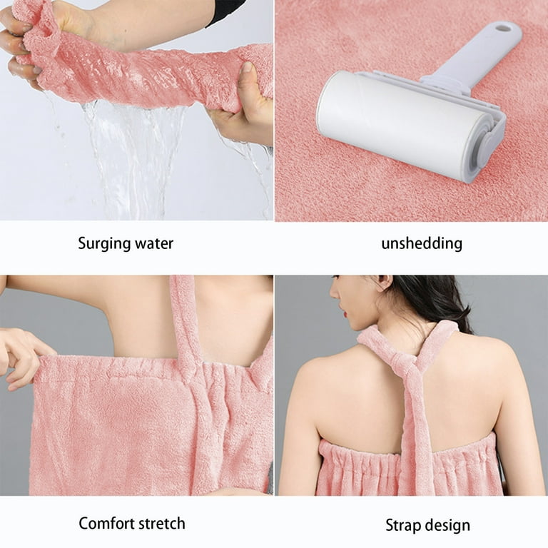 turkish cotton spa dress with straps Women's Towel Wrap Bathrobe, Backless Turkish Cotton Spa Towels Robe with Strap, Gym and Shower