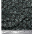 thumbnail image 1 of Soimoi Gray Silk Fabric Dot Abstract Print Fabric by the Yard 42 Inch Wide, 1 of 3