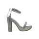 thumbnail image 2 of SANDALIA DE VESTIR Y FIESTA DE DAMA PLATA SINTETICO MARCA LEON 63389, 2 of 4