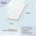 Baby Mattress, 30 x 18 Dual Sided Gel Memory Foam