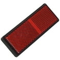 thumbnail image 5 of rectangle red Reflectors Universal For Motorcycles ATV Bikes Dirt Bikes, 5 of 8