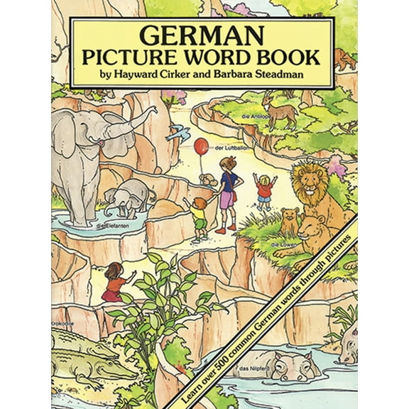 Pre-Owned German Picture Word Book (Paperback) 048627778X 9780486277783
