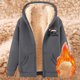 thumbnail image 5 of WILLBEST Sudadera Larga para Mujer, Estilo Casual de Invierno, con Cremallera, Forrada, con Estampado Festivo Chaqueta Suave, Cómoda y Cálida, Ideal para Deportes Al Aire Libre y Uso Diario XXX-Grande, 5 of 5