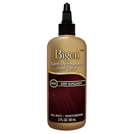 Bigen Semi-Permanent Haircolor #BG2 Deep Burgundy 3oz (Pack of 2)