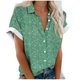 thumbnail image 1 of Mujeres Pantalones Cortos Impresos Blusas de Manga Corta Y Top Regular, Vestido de Moda de Verano Casual para Mujeres, 1 of 5