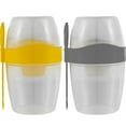 thumbnail image 1 of OUSITAID 2Pcs Breakfast On the Go Cup Take and Go Yogurt Cup with Topping Cereal or Oatmeal Container（Total Capacity 30.6oz）, 1 of 7