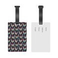 thumbnail image 5 of Sikiie Bohemian Chicken Luggage Tags Privacy Cover ID Label Suitcase Tags Identifiers For School Bags,Suitcases, 5 of 7