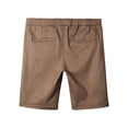 thumbnail image 5 of Ma Croix Men's Flat Front Summer Casual Twill Classic Slim Fit Cotton Shorts, 5 of 6