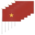 thumbnail image 1 of Banderas de Vietnam ASUNO, paquete de 20, 14 x 21 cm, poliéster, 1 of 6