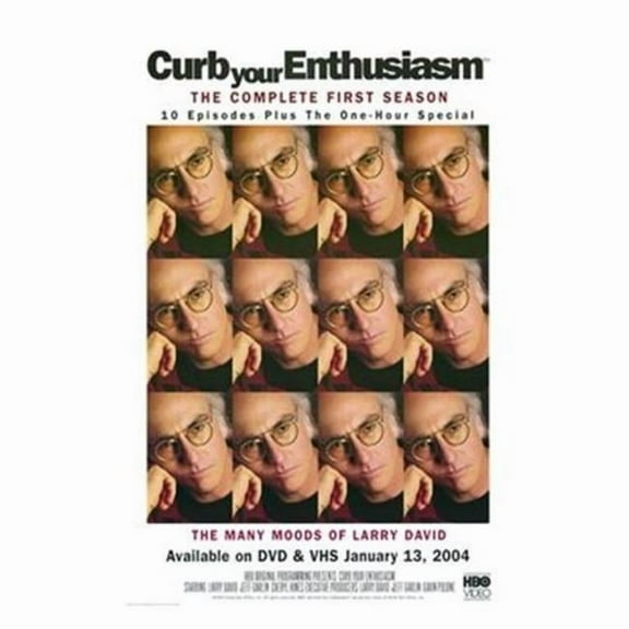 Pop Culture Graphics MOV195952 Curb Your Enthusiasm Movie Poster, 11 x 17