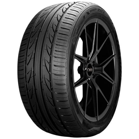 235/55R17 Lexani LXUHP-207 99W SL Black Wall Tire