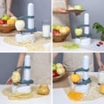 thumbnail image 4 of Pelador eléctrico Rotato, pelador automático eléctrico multifuncional, máquina peladora de frutas y verduras de acero inoxidable para manzanas y patatas, herramienta peladora de cocina de acero i, 4 of 5