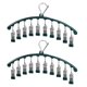thumbnail image 1 of Legging Organizer for Closet, Swivelable Metal Pants Hangers, Yoga Pants Hangers Space Saving Closet Organizer, 1 of 5