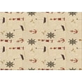 thumbnail image 1 of Ahgly Company Machine Washable Indoor Rectangle Transitional Peru Brown Area Rugs, 2' x 3', 1 of 7
