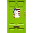 thumbnail image 2 of Patriotic USA White Collie Wall or Door Hanging Prints, 2 of 2