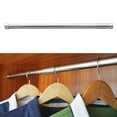 thumbnail image 4 of Closet Rod Hanging Clothes Hanger Rods Curtain Tension Adjustablepole Rod Bar Retractable Pole Organizer Clothing, 4 of 7