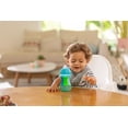 thumbnail image 5 of Nuby Clik-It Sili Band Spout Cup,10 fl oz, Blue/Green, 5 of 9
