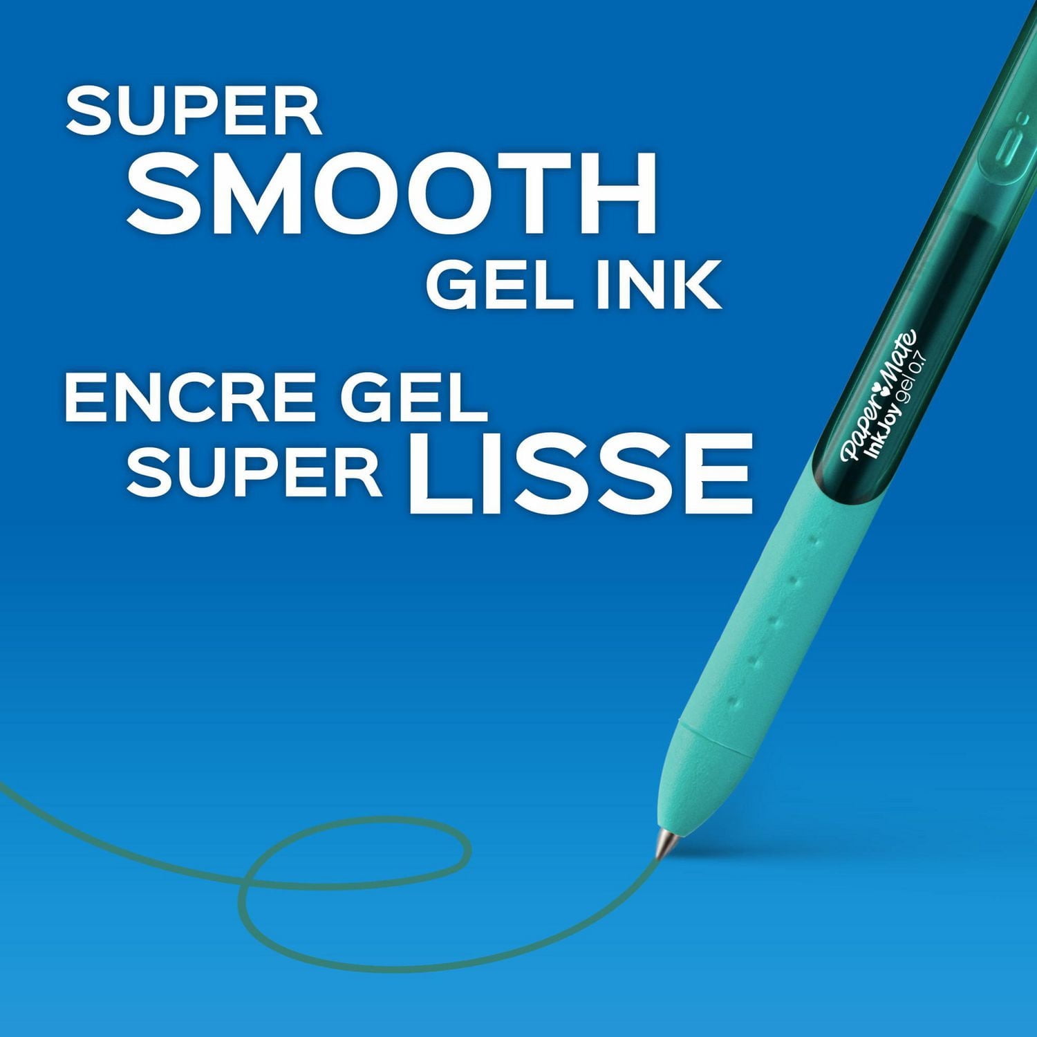 Paper Mate InkJoy Gel Pens, Medium Point (0.7 mm), Assorted Colours, 6 Count