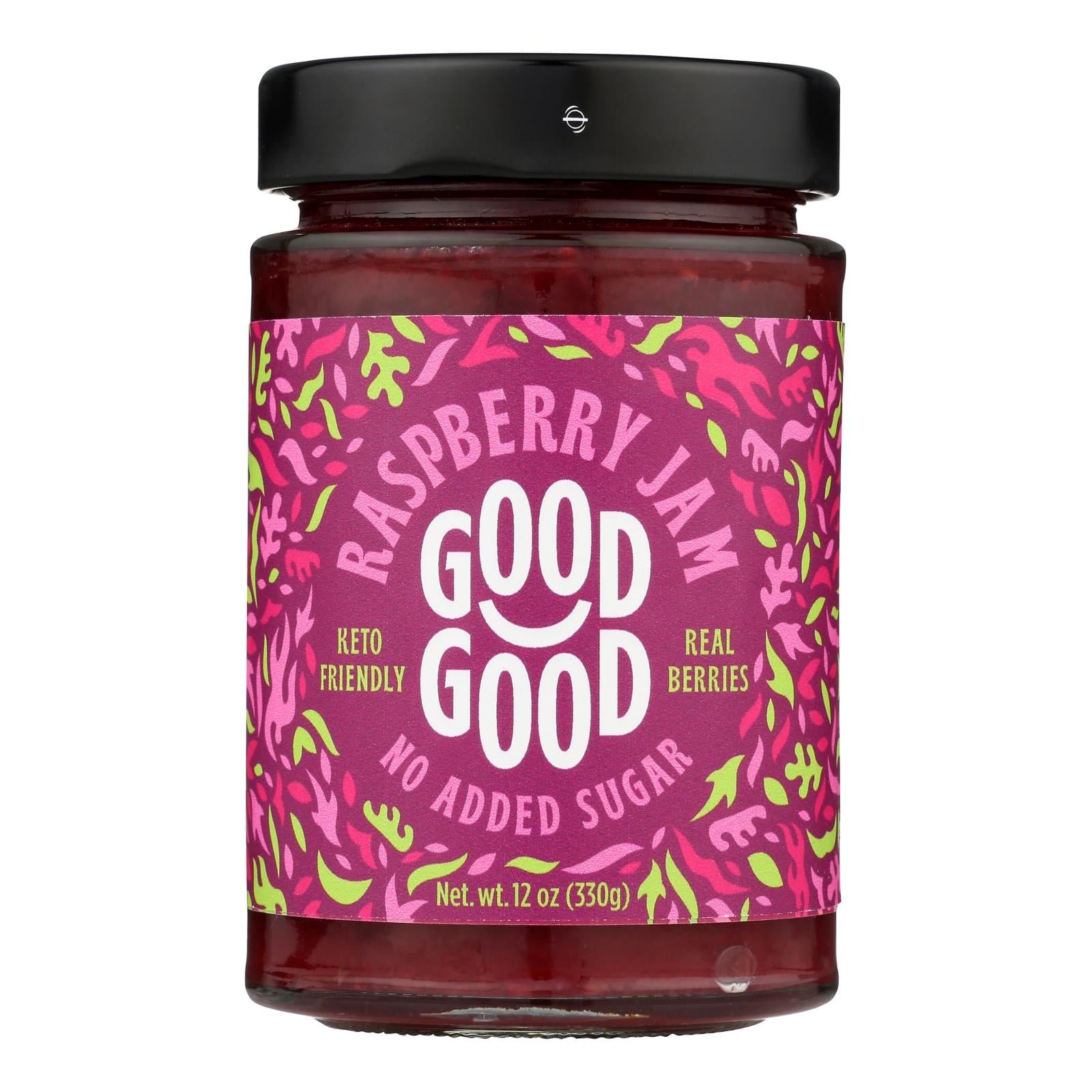 Good Good - Jam Raspberry No Sauce Garlic - Case of 6-12 OZ