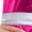 Hot Pink, variant on Aislor Women's Alien Cosplay Dress with Hair Hoop Astronaut Long Sleeve Shiny A-line Halloween Hot Pink 4XL