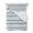 Blue, variant on White Blue Stripe Twin Size Down Alternative Comforter, Lightweight Comforter Quilt Bedding Set with Pillow Shams Abstract Modern Brush Vintage All Seasons Bed Comforter Duvet Insert 68"x86"