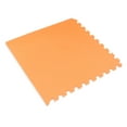 thumbnail image 1 of We Sell Mats 1/2" Thick Interlocking Foam Mats, 16 Sq Ft (4 Tiles), Orange, 1 of 1
