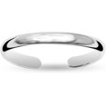 thumbnail image 3 of shiyou-925 Sterling Silver Toe Rings for Women | Minimalist Classic Toe-Rings for Gifting Simple Open Adjustable Toe Band Ring for Women, 3 of 4