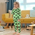 thumbnail image 5 of joogoo Trucks Cartoon Green Pajamas Set Long Sleeve Soft Cotton Sleepwear 2 Piece 18M, 5 of 7