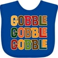 thumbnail image 3 of Inktastic Thanksgiving Funny Gobble Boys or Girls Baby Bib, 3 of 4