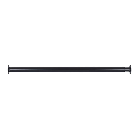Better Homes & Gardens 33–60" Steel Adjustable Closet Rod for Adult, Black