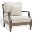 thumbnail image 4 of SAFAVIEH Couture Martinique Coastal Eucalyptus Wood Solid Armchair, Natural/Grey, 4 of 11