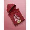 thumbnail image 3 of Pie Makes Things Better Design Hoodie Women -Image by Shutterstock, Female 3X-Large, 3 of 4
