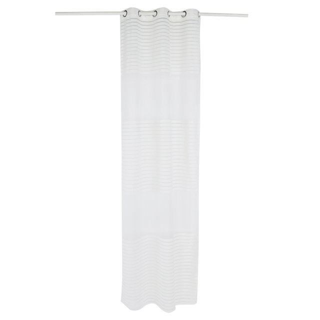 Cortina de ventana de 100 x 270 cm para filtrar la luz suave, semitransparente, para dormitorio y balcón