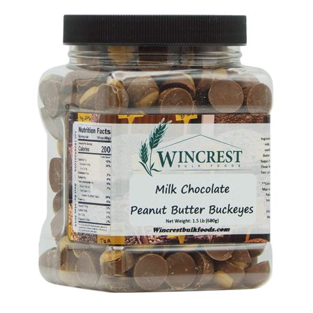 Milk Chocolate Butter Buckeyes - 1.5 Lb Tub