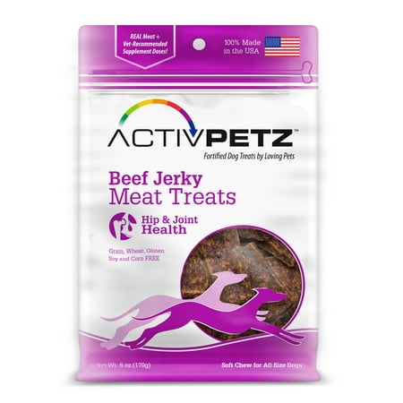 UPC: 0842982081017 | Activpetz 7 Oz. Beef Jerky Hip & Joint Formula