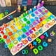 thumbnail image 1 of QWZ niños Montessori juguetes educativos de matemáticas de madera niños tablero ocupado conteo forma colores partido pesca rompecabezas juguetes de aprendizaje regalos Tan Jianjun unisex, 1 of 2