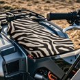 thumbnail image 3 of Uorisanigo Zebra Stripe Print ATV Seat Cover Waterproof Waterproof & Tear-Resistant Four Wheeler Seat Cushion ATV Accessories, Compatible with Polaris Sportsman Polaris Scrambler Honda Rancher, 3 of 7