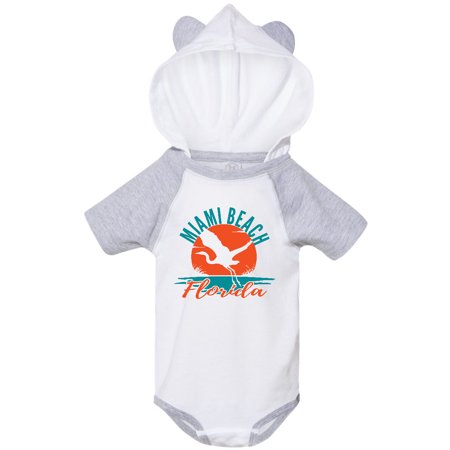 

Inktastic Miami Beach Florida Vacation Trip Gift Baby Boy or Baby Girl Bodysuit