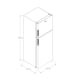 thumbnail image 4 of Refrigerador Acros 11 Pies Top Mount Plateado, 4 of 4