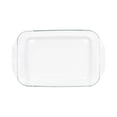 thumbnail image 1 of Plato para hornear Pyrex Basics de vidrio transparente de 4,5 L, original de EE. UU., 1 of 5