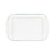 thumbnail image 1 of Plato para hornear Pyrex Basics de vidrio transparente de 4,5 L, original de EE. UU., 1 of 5