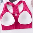 thumbnail image 6 of Lopecy-Sta Sports Bra for Women Racerback Front Hook High Support Seamless Wireless Compression Bra, 6 of 9