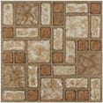 thumbnail image 4 of Vinyl Floor Tiles Wood & Marble Look 2mm Thick Highly Durable Sticky Floor Tiles, 4 of 8