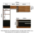 thumbnail image 3 of Cocina Integral Completa Modular Madesa 270cm NM 01, 3 of 5
