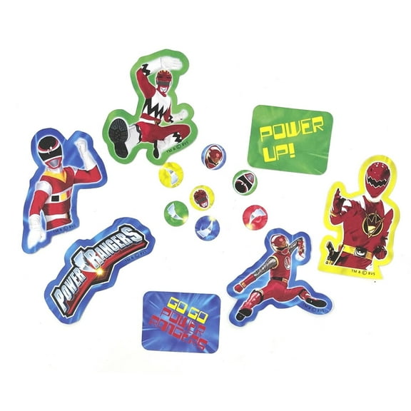 Power Rangers Confetti Kids Party Table Decoration - 1 Pack