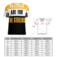 thumbnail image 2 of Sundays Steelers Fan Gear T Shirts Basic T-Shirt Short Sleeve Ladies Tee Shirt Summer Graphic Clothing, 2 of 6