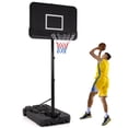 thumbnail image 1 of Gymax 6.5-10 FT Adjustable Portable Basketball Hoop w/ 44 Inch Shatterproof Backboard, 1 of 10