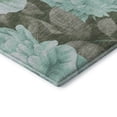 thumbnail image 3 of Addison Rugs Mayfield Premium Machine Washable Transitional Floral Seafoam Rectangle Rug, 3' x 5', 3 of 6